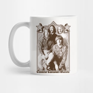 Creedence Clearwater Revival /\/ Original Vintage Style Fan Artwork Mug